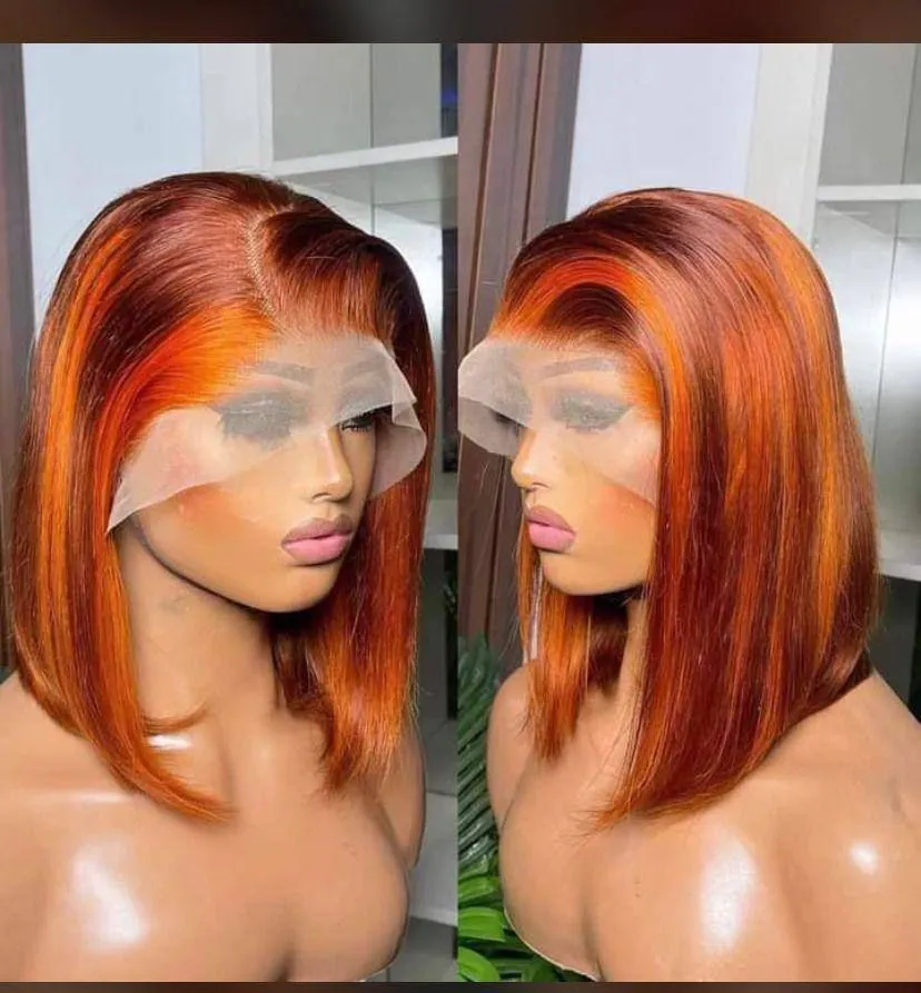 Full frontal bob pure human hair 10’inches - 4