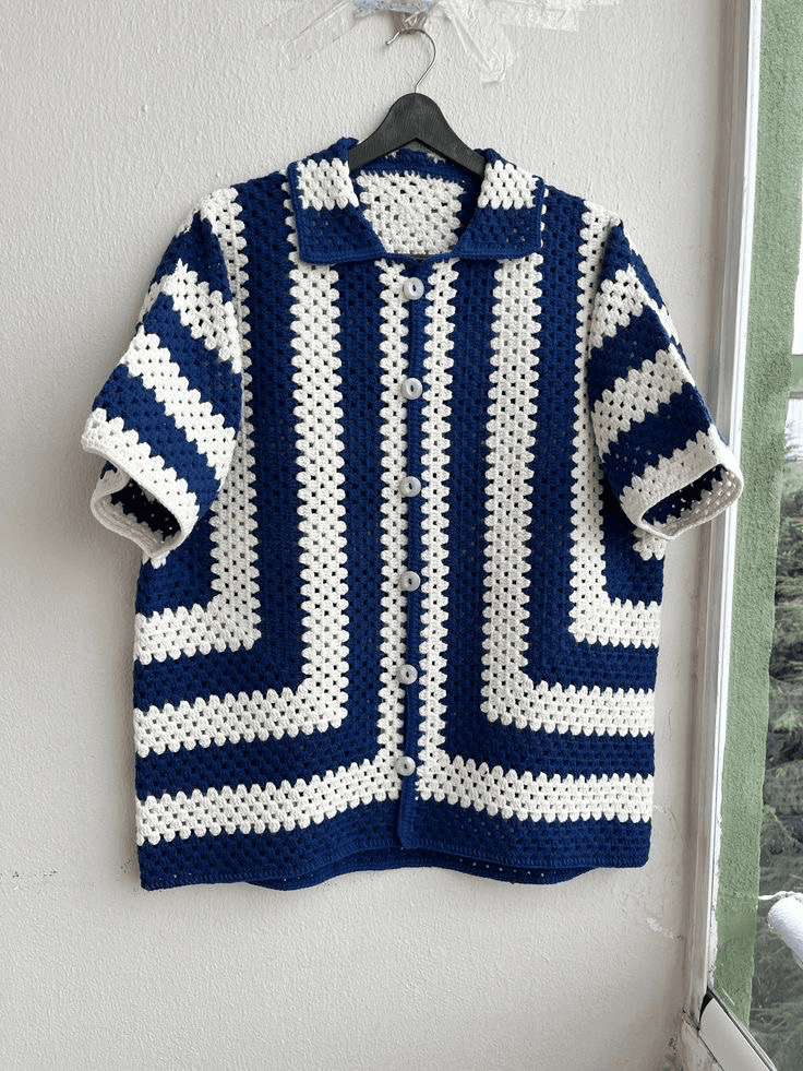 Crochet unisex shirt - 3