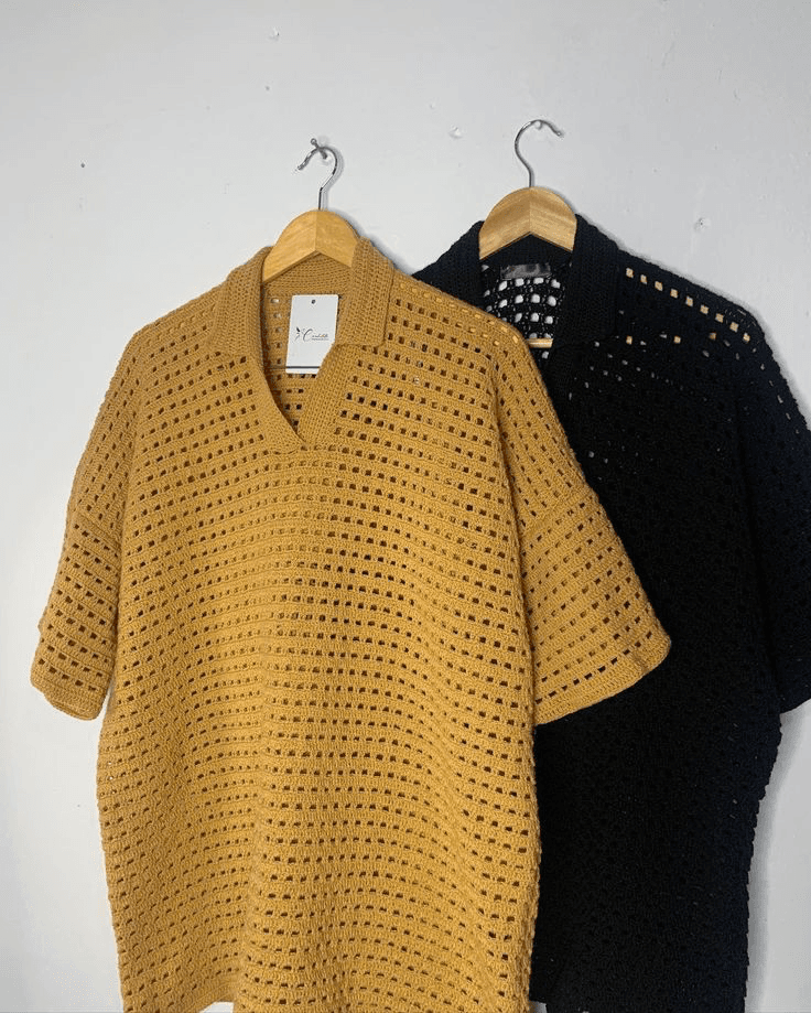 Crochet unisex shirt - 4