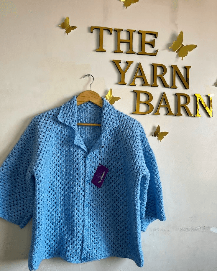 Crochet unisex shirt - 5