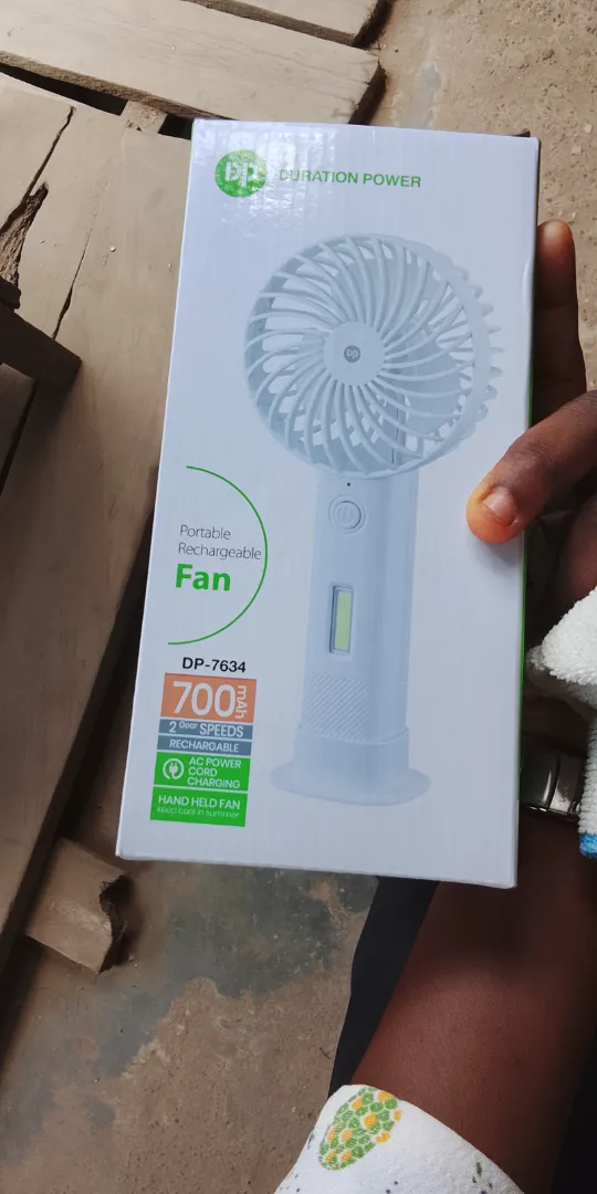 Rechargeable fan