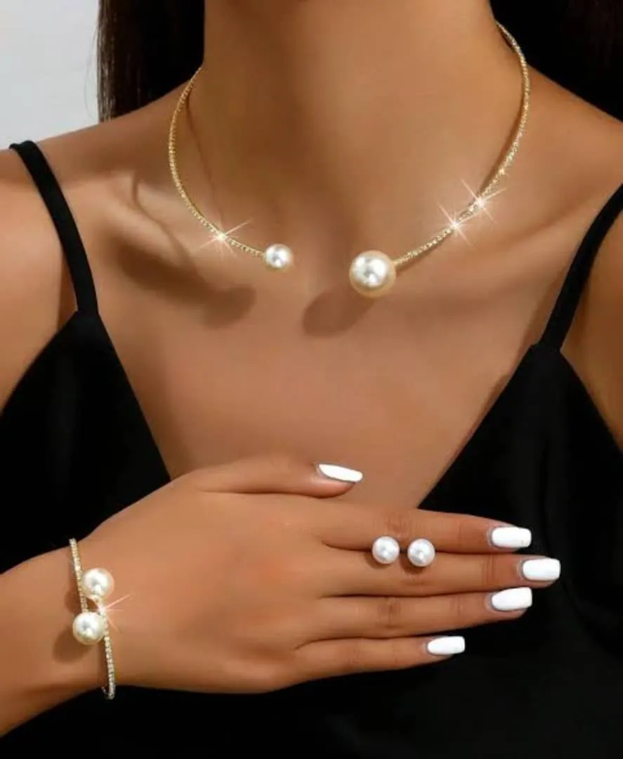 Custom Earrings and Necklace Set - 3