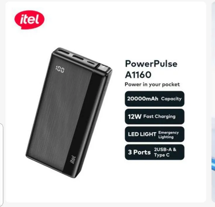 Itel power bank