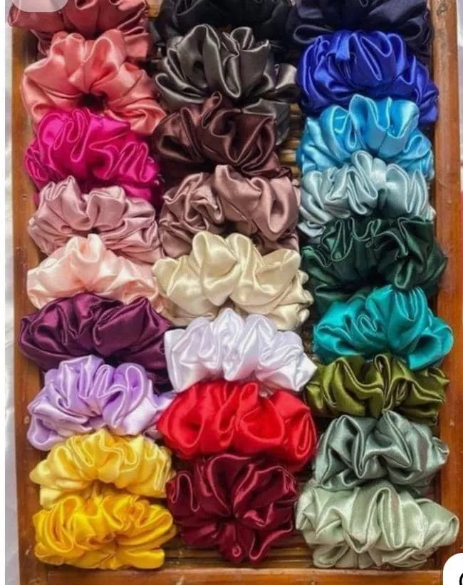 1/2 claw clip, 1 big headband,with one scrunchies - 4