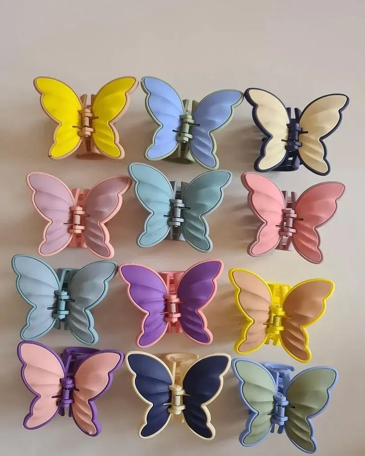 1/2 claw clip, 1 big headband,with one scrunchies - 5